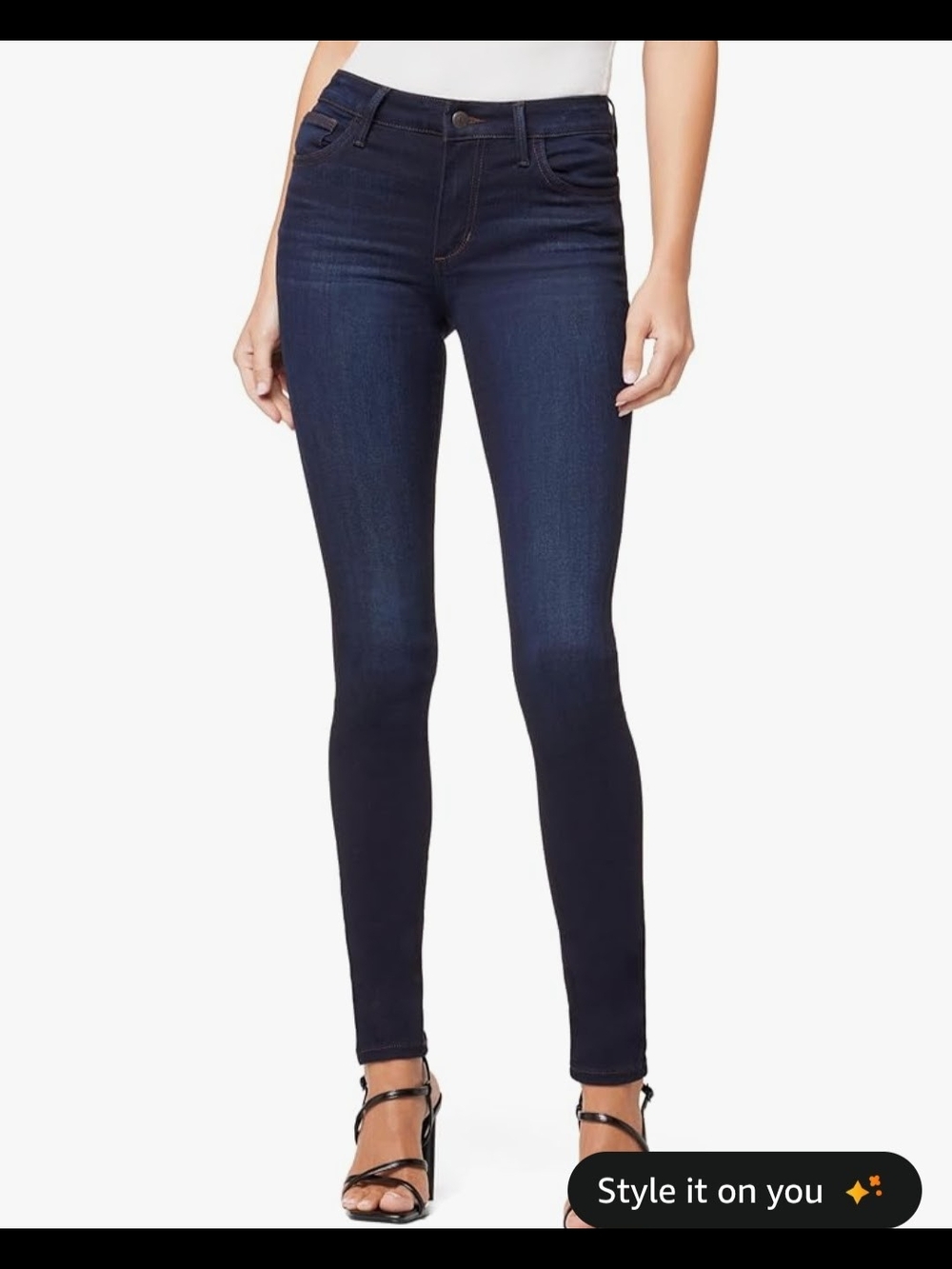 J Brand Dark Indigo (Shadow) Skinny Jeans